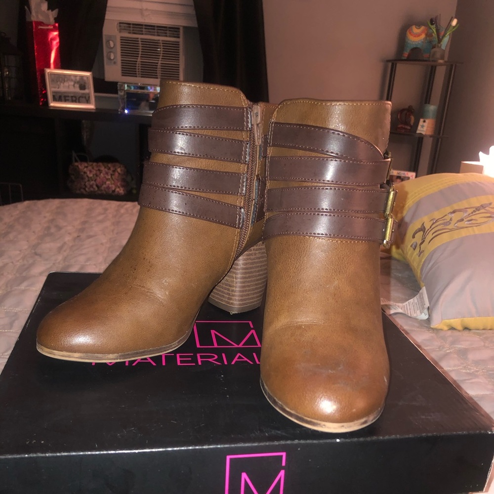 Material Girl Bootie Heels